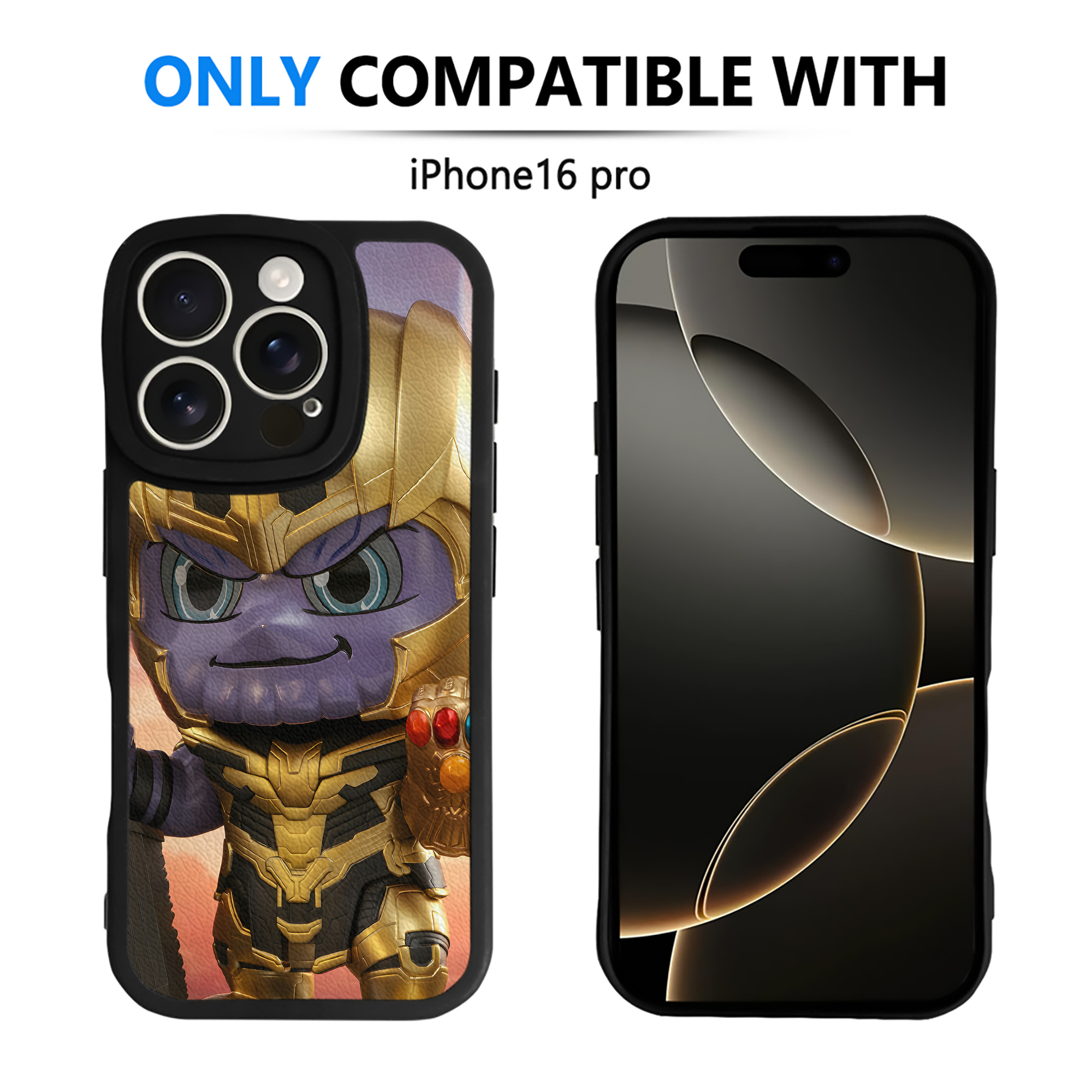 （画像用） アベンジャーズ The Avengers 【iPhone 16シリーズ対応】シリコンスマホケース（レザー調） 材質：シリコン